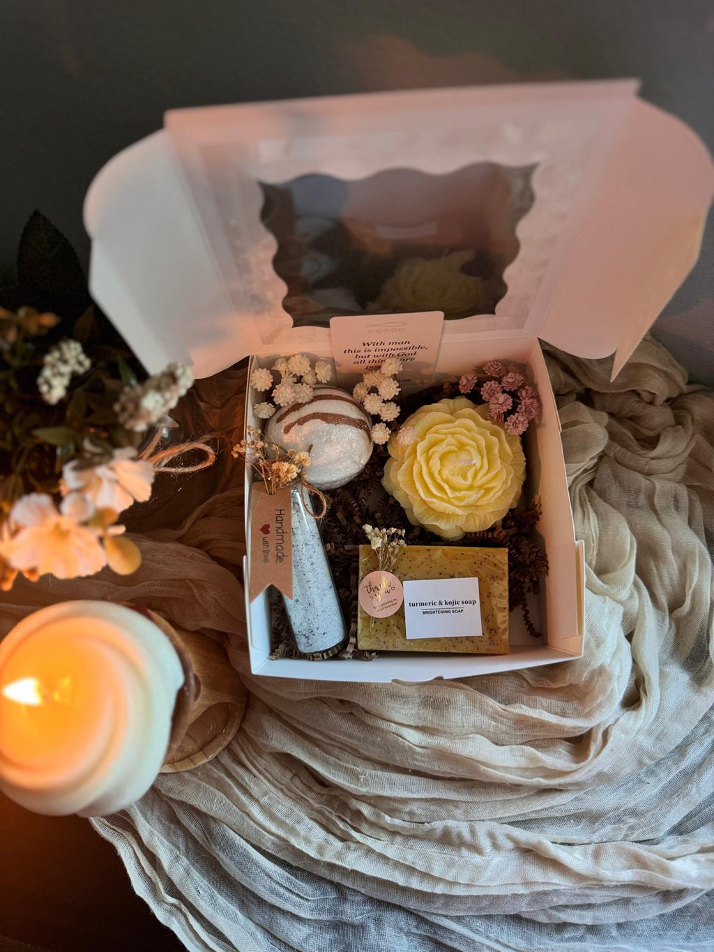 Curated Wellness Gift box- Rose Essence