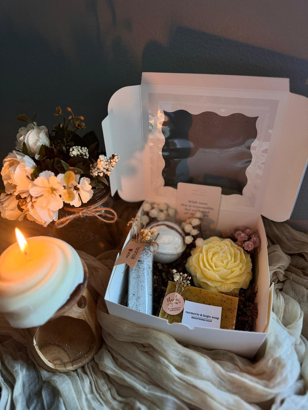 Curated Wellness Gift box- Rose Essence