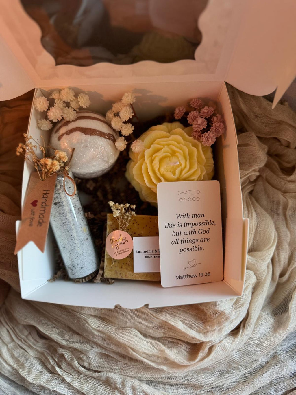 Curated Wellness Gift box- Rose Essence