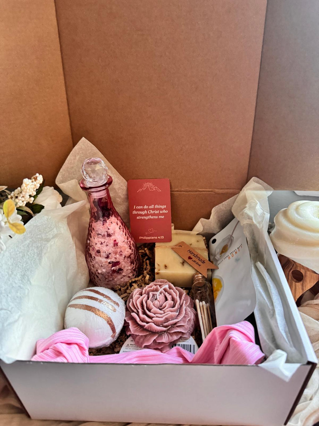 Wellness Gift Box – Blush Rose Edition